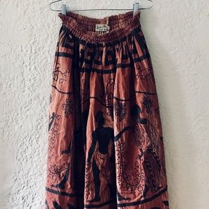 Vintage 1947 ZACHARY BOGERT COTTON SHOP Ritz Skirt